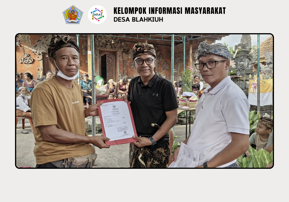 Penyerahan Bantuan Santunan Kematian di Wilayah Banjar Dlodpasar - Image 8
