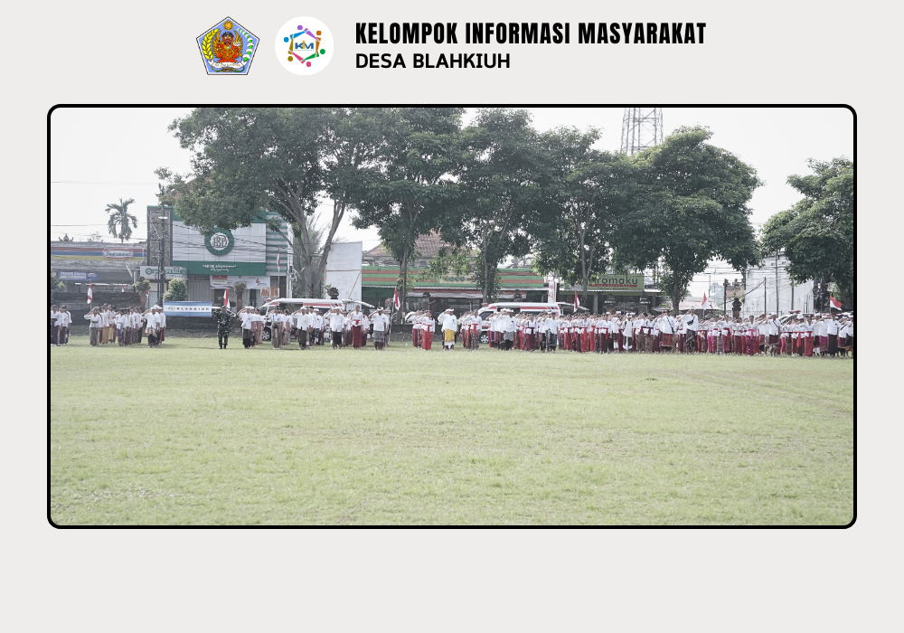 Pengibaran Sang Saka Merah Putih dan Pemberian Penghargaan kepada Sekaa Gong Wira Agra Kusuma - Image 7