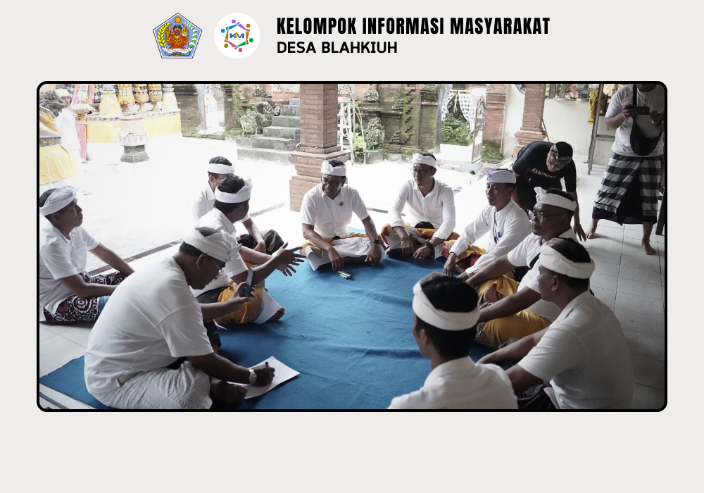 Serah Terima Upakara Piodalan di Pura Desa Lan Puseh Desa Adat Pikah, Pura Majapahit Banjar Pikah, dan Pura Dalem Pendem Banjar Dlodpasar, Desa Blahkiuh. - Image 5