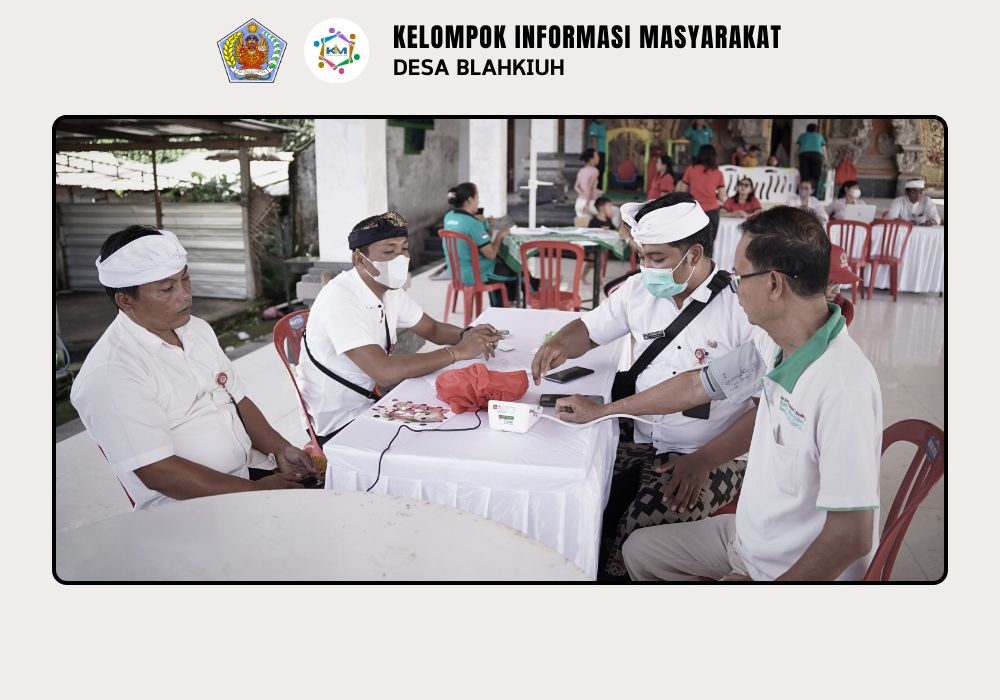 Kegiatan Posyandu Lansia Di Wilayah Banjar Pikah