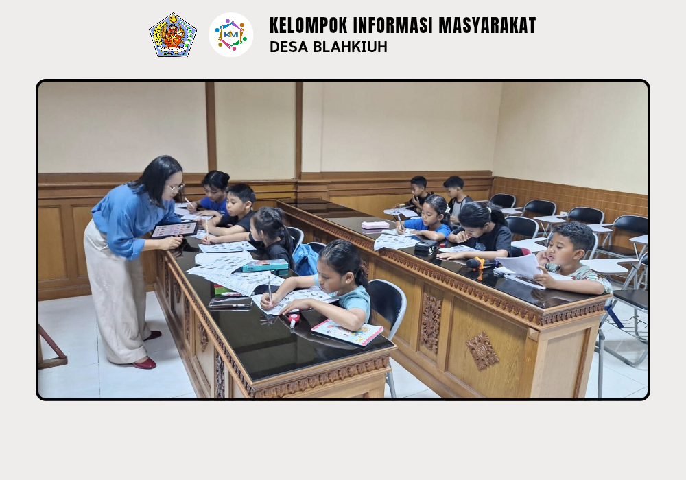 Kegiatan Bimbingan Belajar Bahasa Inggris di Desa Blahkiuh - Image 2