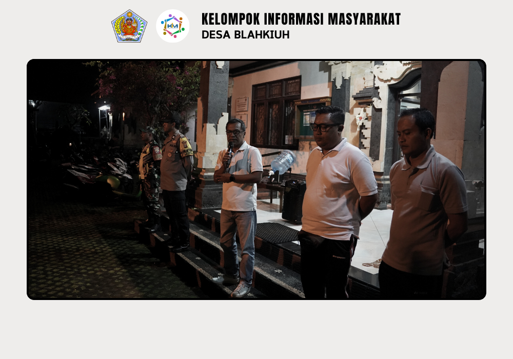 Pelaksanaan Kegiatan Sidak Penduduk Pendatang di Wilayah Desa Blahkiuh - Image 4