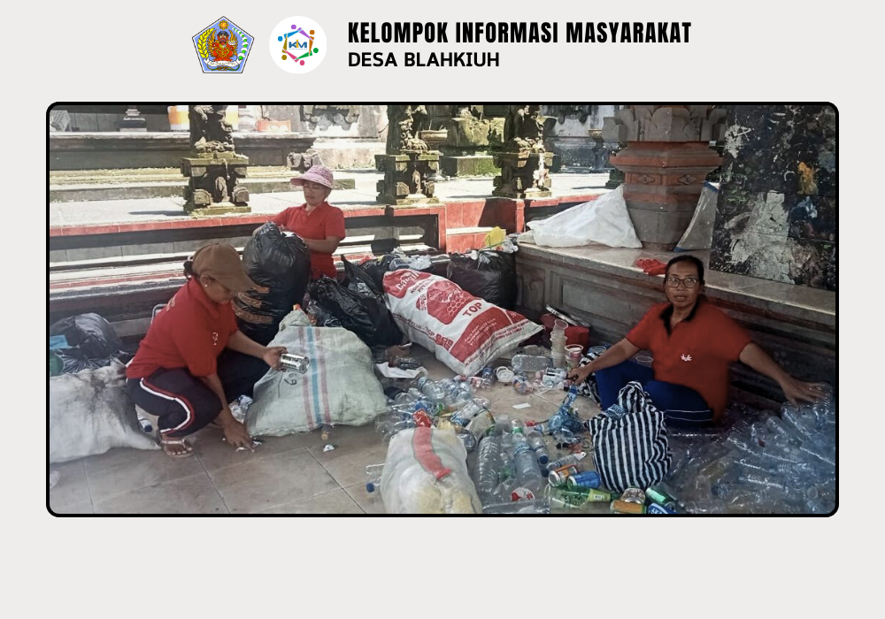 Kegiatan Bank Sampah di Desa Blahkiuh - Image 2