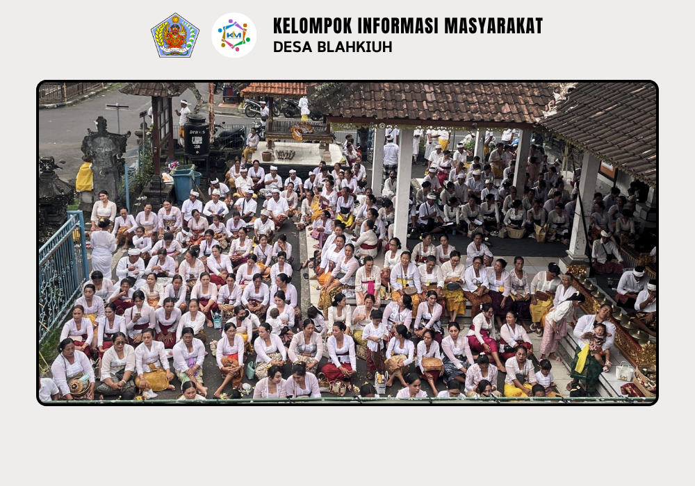 Serah Terima Upakara Piodalan di Pura Melanting Banjar Benehkawan, Desa Blahkiuh - Image 2
