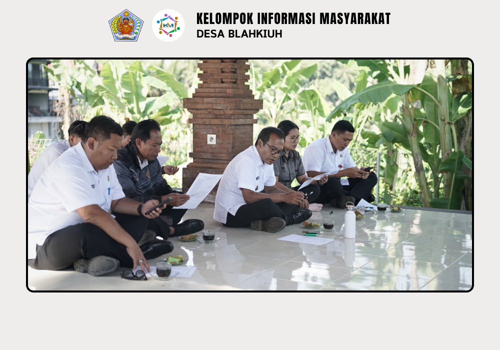 Rapat Evaluasi TPS 3R Kubon Ampas Sari Desa Blahkiuh - Image 5
