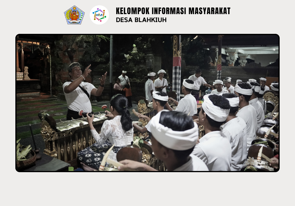 Pembinaan Sekaa Gong Pura Dalem Swargan Desa Blahkiuh - Image 9