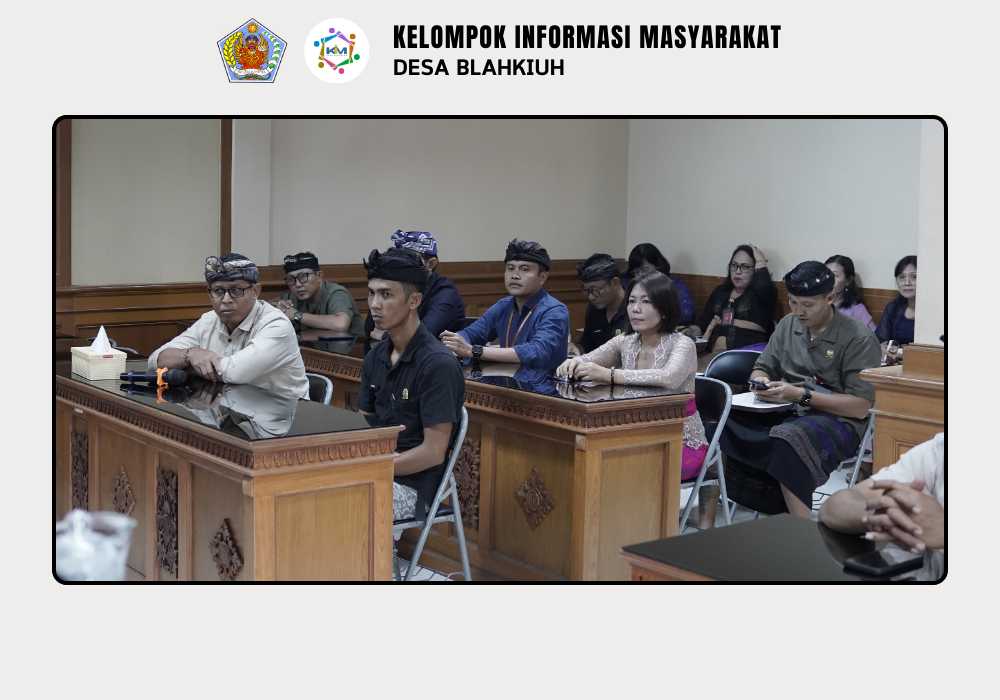Pembinaan DPMD Kabupaten Badung di Kantor Perbekel Blahkiuh - Image 8