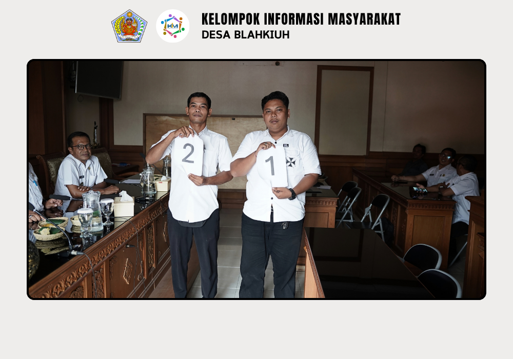 Penyampaian Hasil Tes Kompetensi dan Pengenalan Calon Kepala Kewilayahan Banjar Benehkawan - Image 2