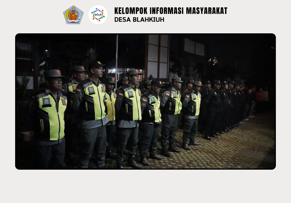 Kegiatan Pengamanan Tahun Baru 2026 di Desa Blahkiuh - Image 5