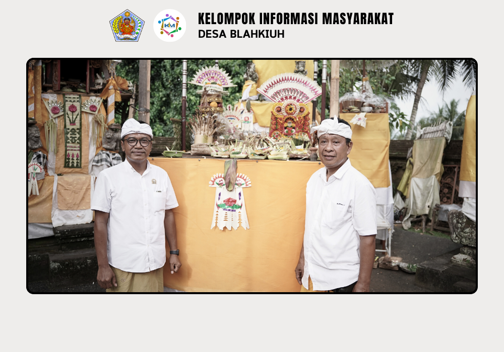 Serah Terima Upakara Piodalan di Pura Penataran, Pura Prajapati Gede, dan Pura Dalem Gede Desa Adat Blahkiuh - Image 8