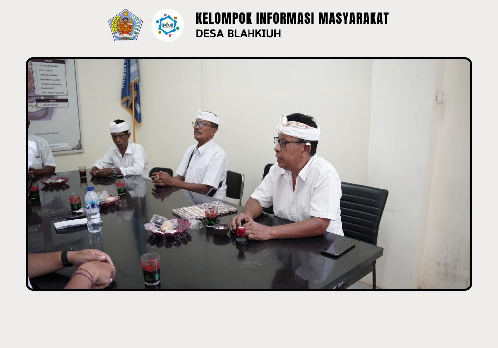Kegiatan Serah Terima Upakara Piodalan Pura Taman Cebluk dan Pura Melanting Pasar Desa Adat Blahkiuh - Image 8