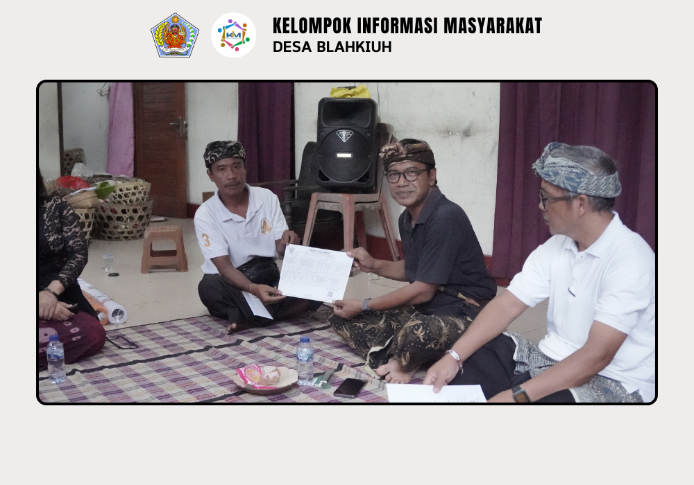 Penyerahan Bantuan Santunan Kematian di Wilayah Banjar Dlodpasar - Image 8