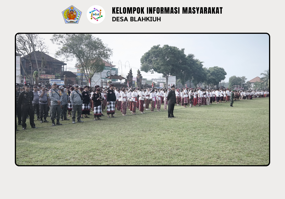 Pengibaran Sang Saka Merah Putih dan Pemberian Penghargaan kepada Sekaa Gong Wira Agra Kusuma - Image 2
