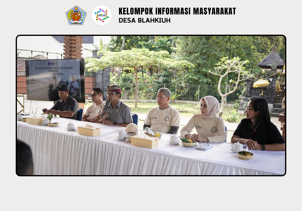 Studi Lapangan Pengelolaan Persampahan DLH Kabupaten Kotabaru di TPS 3R Kubon Ampas Sari Desa Blahkiuh - Image 6
