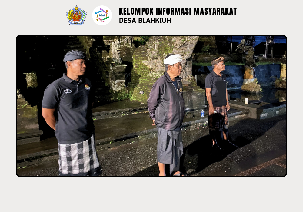 Pengamanan Nyepi di Desa Blahkiuh Berjalan Tertib dan Terkoordinasi - Image 2