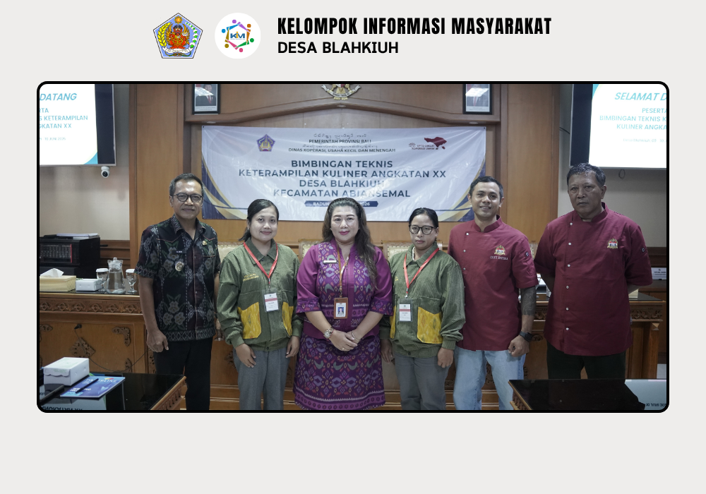 BIMTEK KETERAMPILAN KULINER ANGKATAN XX DESA BLAHKIUH TINGKATKAN KREATIVITAS DAN KETERAMPILAN KADER PKK MELALUI AKSI SOSIAL BERGERAK DAN BERBAGI - Image 8