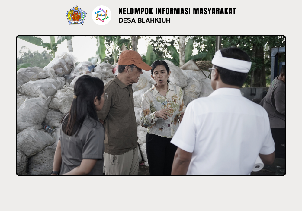 Kunjungan Tim Ishibashi dan DLHK Kabupaten Badung ke TPS 3R Kubon Ampas Sari Desa Blahkiuh - Image 6