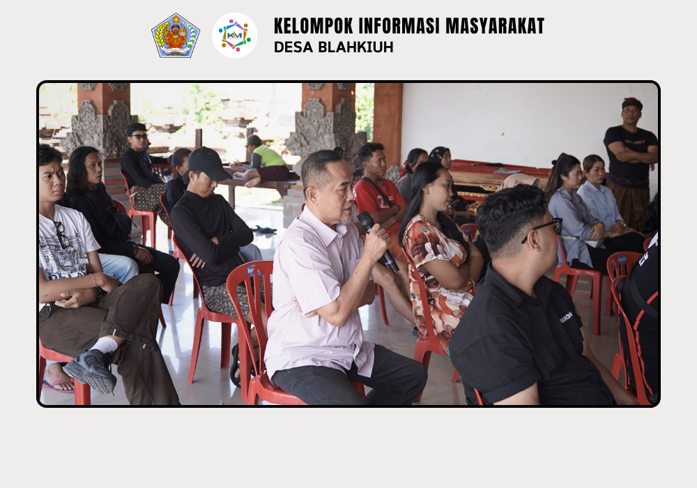 Rapat Koordinasi Pendataan Krama Tamiu dan Tamiu Desa Adat Blahkiuh - Image 5