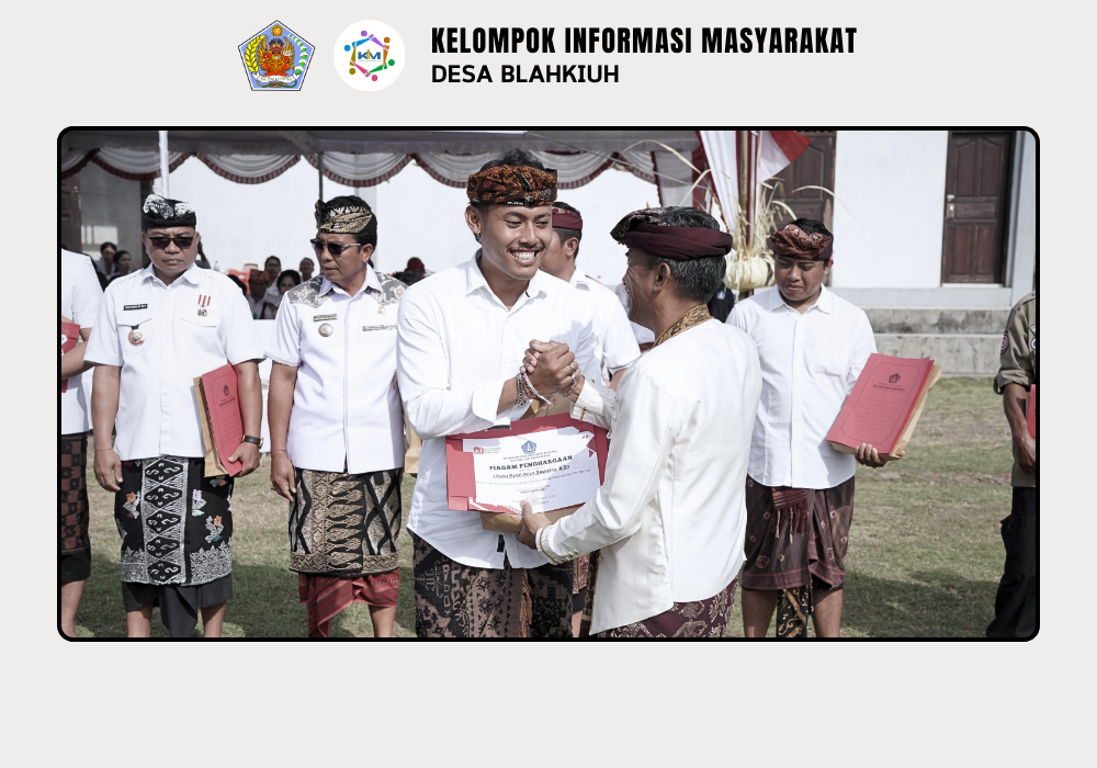 Pengibaran Sang Saka Merah Putih dan Pemberian Penghargaan kepada Sekaa Gong Wira Agra Kusuma - Image 10