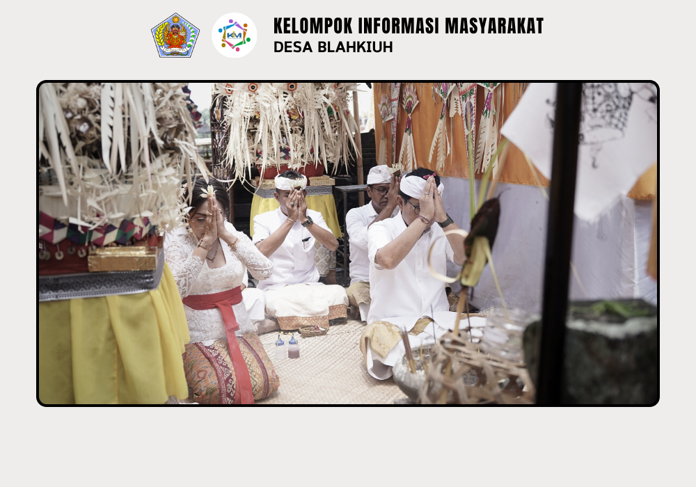 Upacara Karya Pedudusan Alit, Mlaspas, dan Mupuk Pedagingan di Banjar Dlodpasar, Desa Blahkiuh Berlangsung Suci dan Bermakna - Image 6