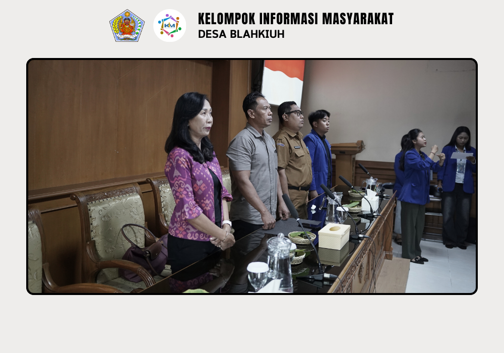 Penutupan KKN Universitas Warmadewa di Kantor Perbekel Blahkiuh - Image 3