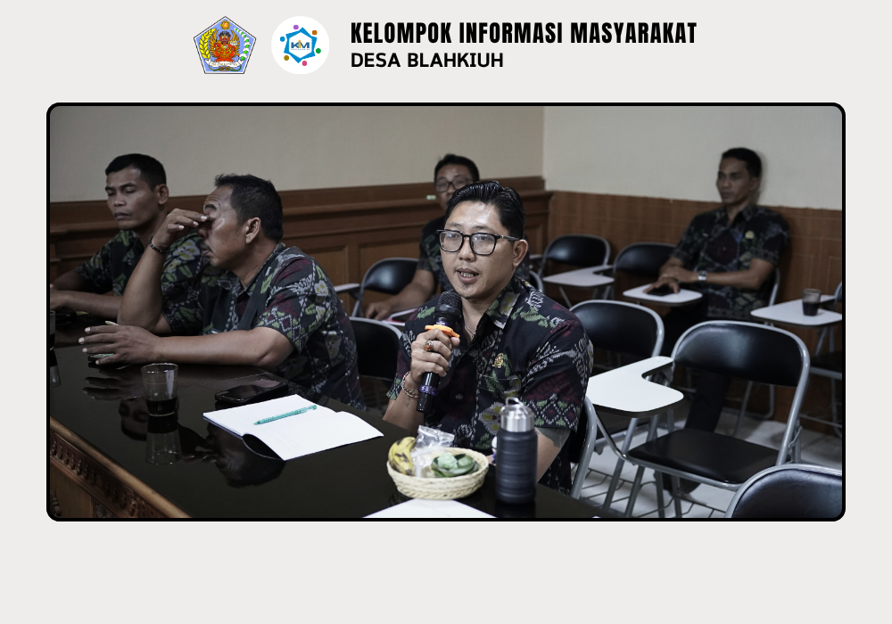 BIMBINGAN TEKNIS PENINGKATAN KAPASITAS BPD, PERANGKAT DAN STAF DESA BLAHKIUH - Image 8