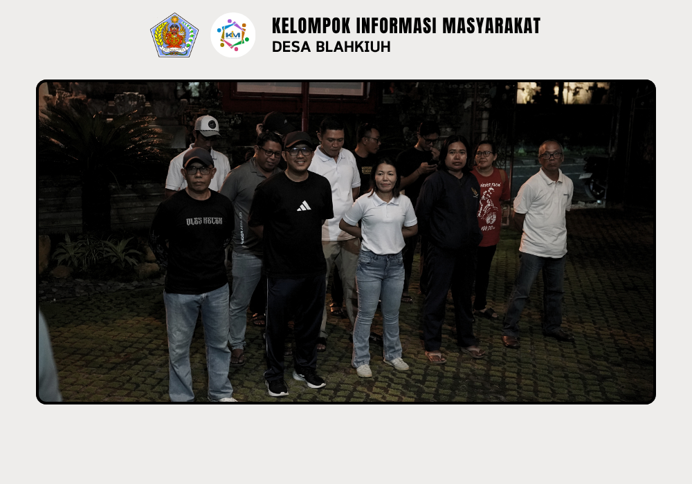 Linmas Desa Blahkiuh Melaksanakan Ronda di Wilayah Desa Blahkiuh - Image 6