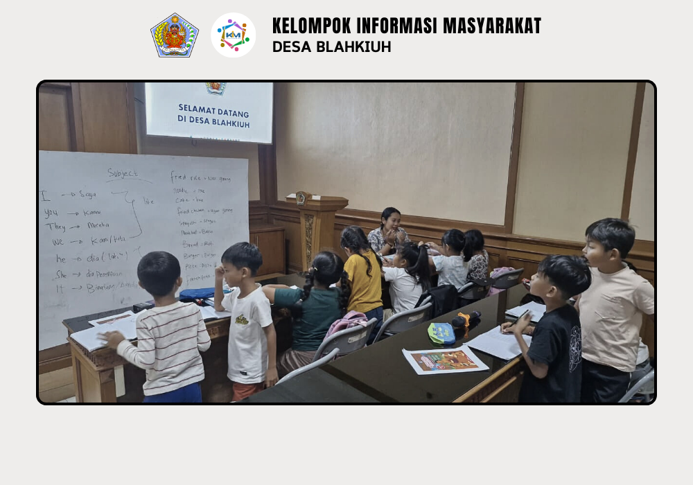 Kegiatan Bimbingan Belajar Bahasa Inggris di Desa Blahkiuh - Image 4