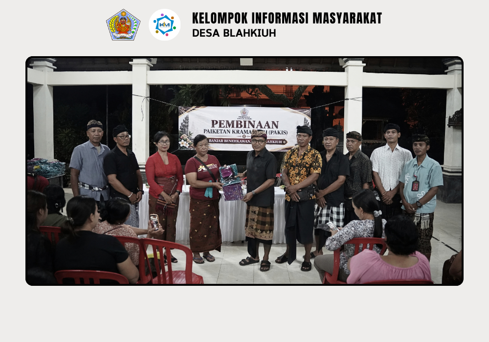 Pembinaan Kelompok Paiketan Krama Istri (PAKIS) Banjar Benehkawan, Desa Blahkiuh - Image 10