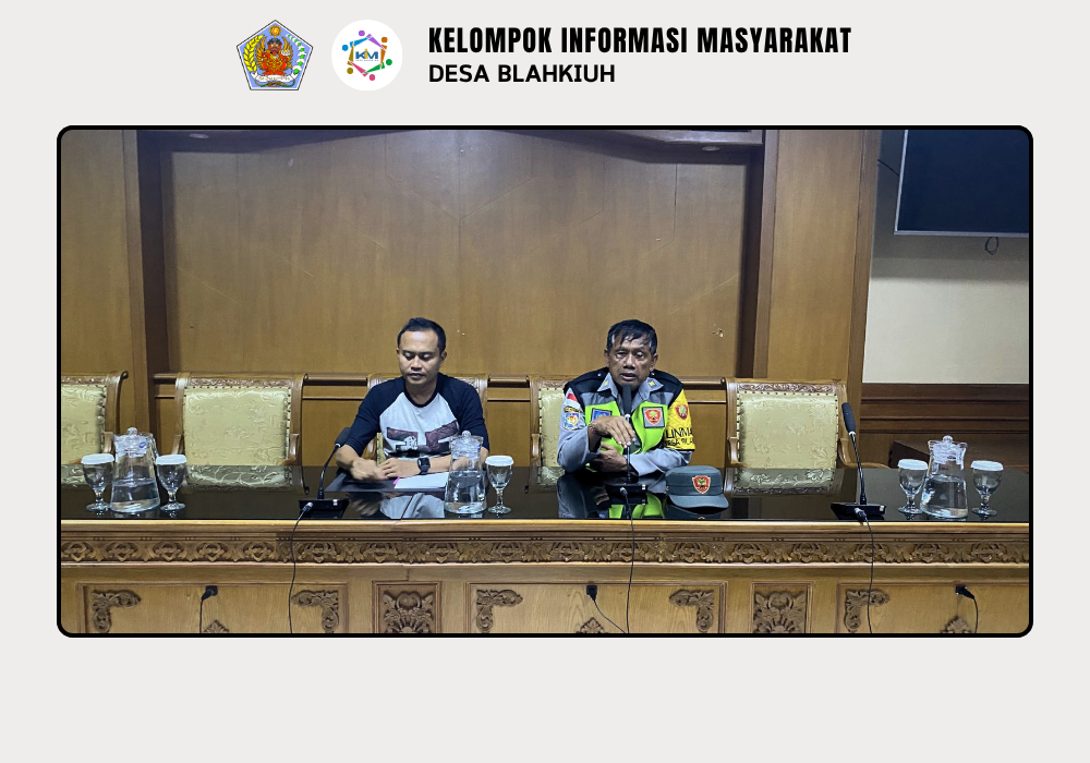 Linmas Desa Blahkiuh Melaksanakan Ronda di Wilayah Desa Blahkiuh - Image 3