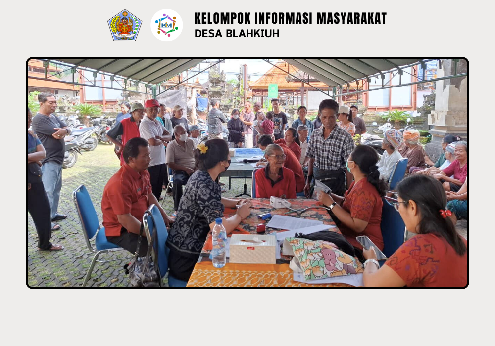 Penilaian Kesehatan Glasgow Coma Scale oleh Puskesmas Abiansemal I di Kantor Perbekel Blahkiuh - Image 8