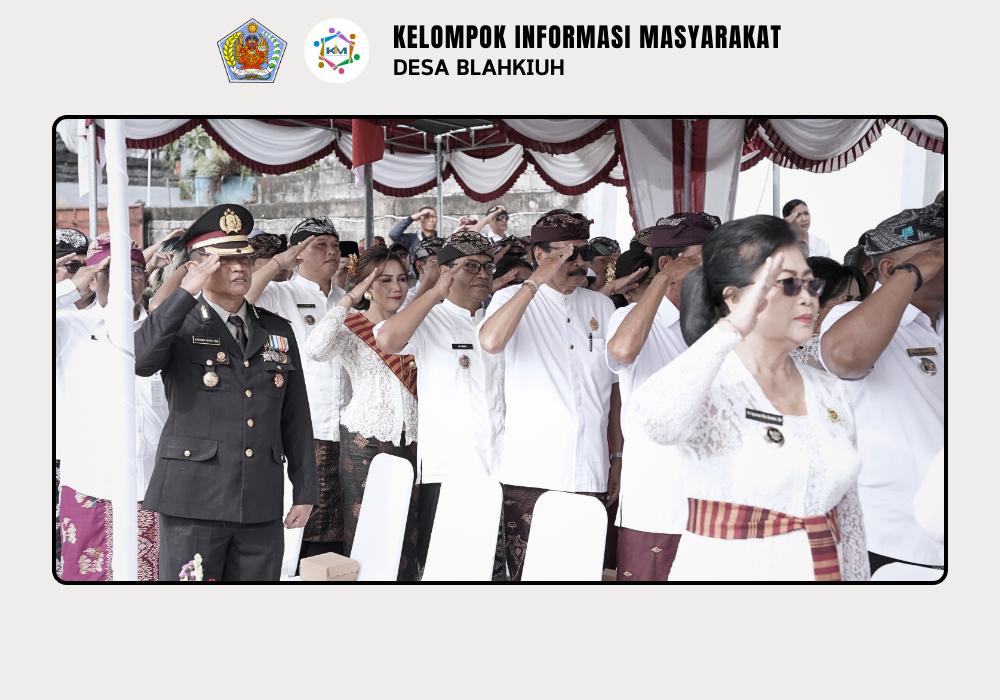 Pengibaran Sang Saka Merah Putih dan Pemberian Penghargaan kepada Sekaa Gong Wira Agra Kusuma - Image 6
