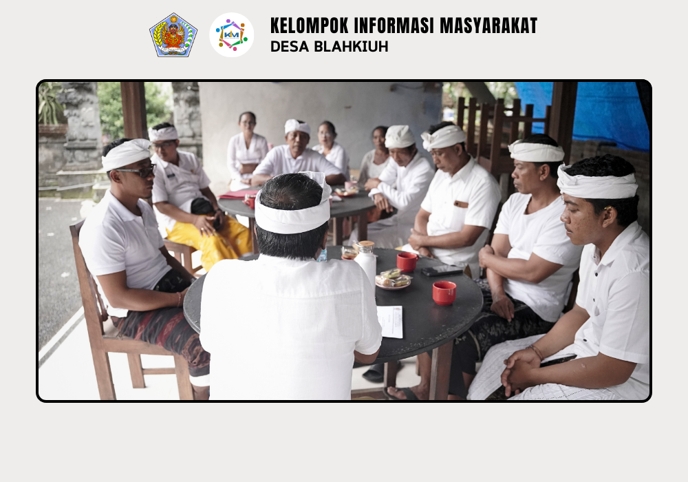 Kegiatan Serah Terima Upakara Piodalan di Pura Kroya Br. Benehkawan Desa Blahkiuh - Image 2