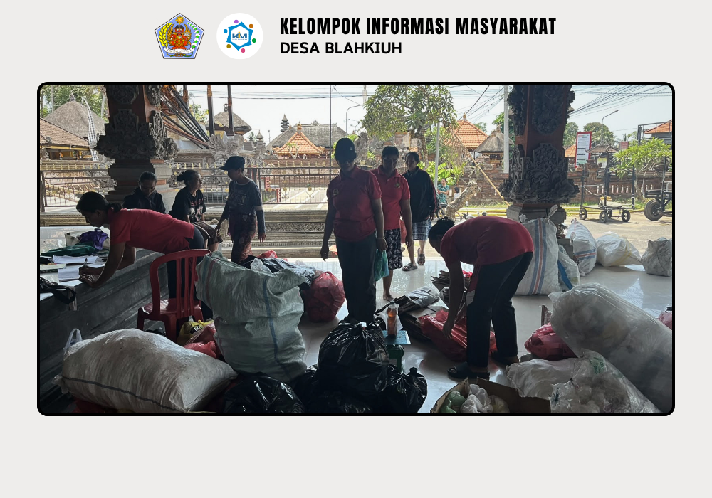 Kegiatan Bank Sampah di Desa Blahkiuh - Image 3