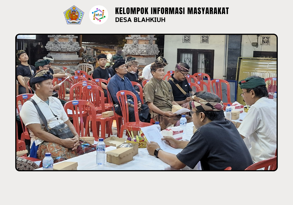 Acara Syukuran Sekaa Gong Wira Agra Kusuma di Banjar Kembangsari, Desa Blahkiuh - Image 5