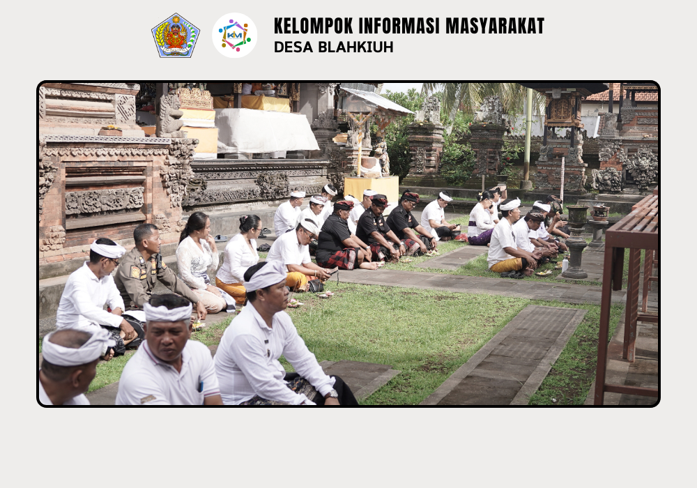 Sembahyang Bersama Sambut Pergantian Tahun 2025–2026 di Pura Luhur Giri Kusuma Desa Blahkiuh - Image 2