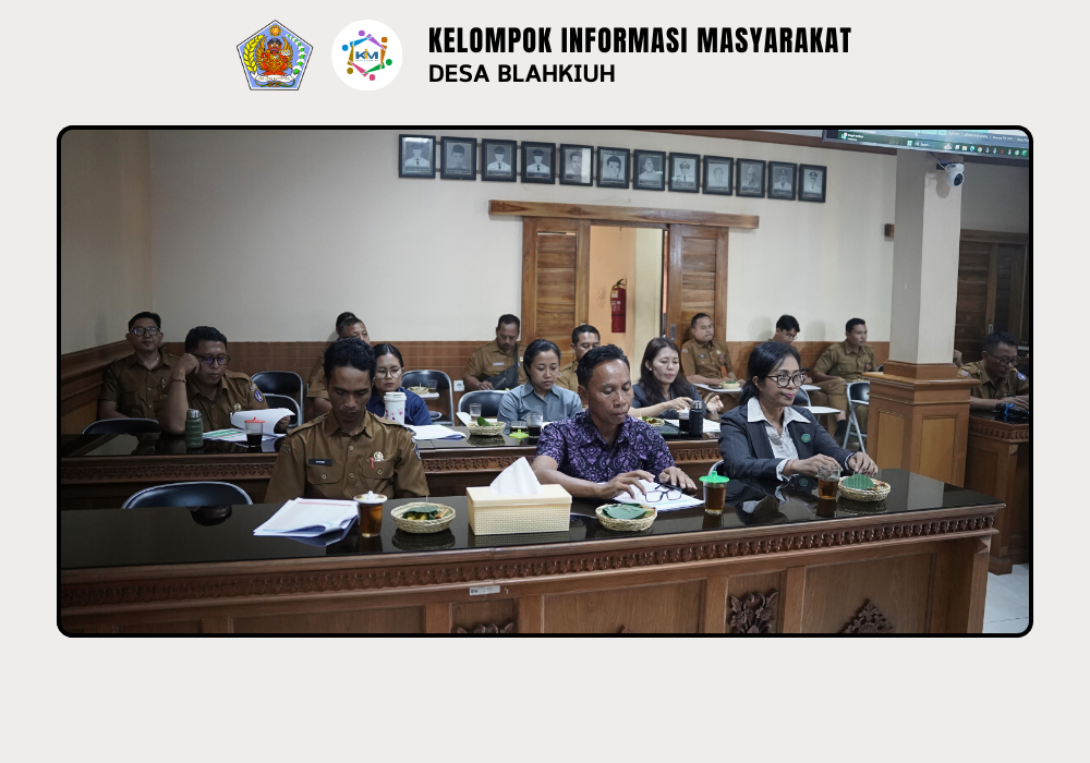 Rapat Koordinasi Rencana Pelaksanaan APBDes Tahun 2026 Desa Blahkiuh - Image 3