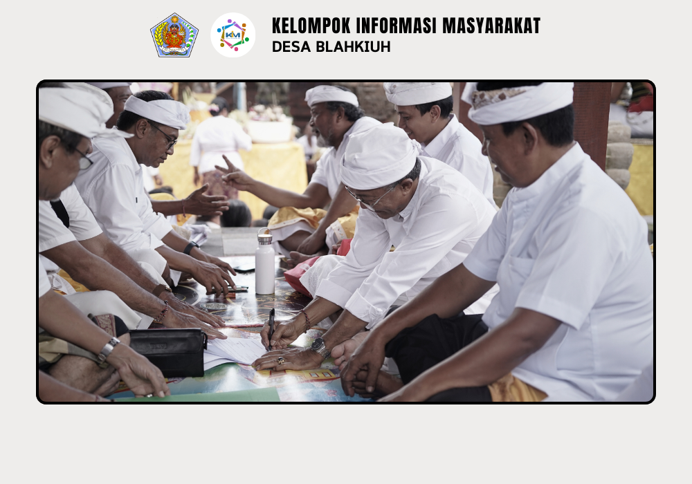 Upacara Pejayan–Jayan Bandesa Adat Blahkiuh Masa Bakti 2025–2030 - Image 5