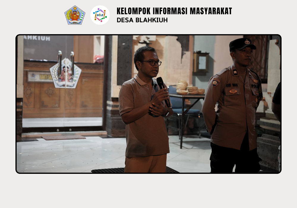 Linmas Desa Blahkiuh Melaksanakan Ronda di Wilayah Desa Blahkiuh - Image 7