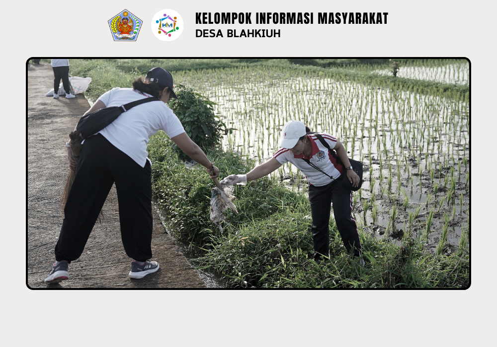 Kerja Bakti Wujudkan Lingkungan Aman, Sehat, Resik, dan Indah (ASRI) di Subak Blahkiuh - Image 5