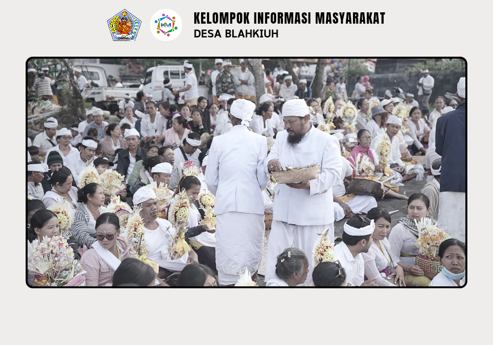 Meajar- ajar acara Memukur Kinembulan Desa Adat Blahkiuh - Image 3