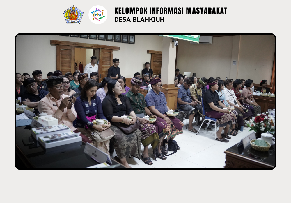 Pemaparan dan Klarifikasi Lapangan Lomba Desa Tingkat Kabupaten Badung Tahun 2026 di Desa Blahkiuh - Image 2