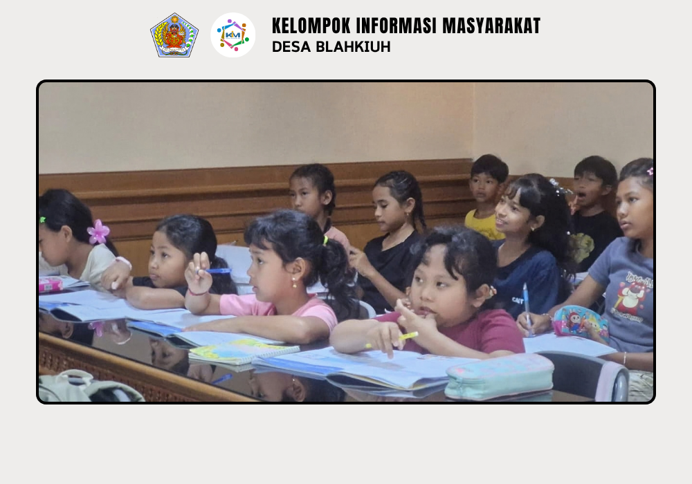 Kegiatan Bimbingan Belajar Bahasa Inggris di Desa Blahkiuh - Image 2