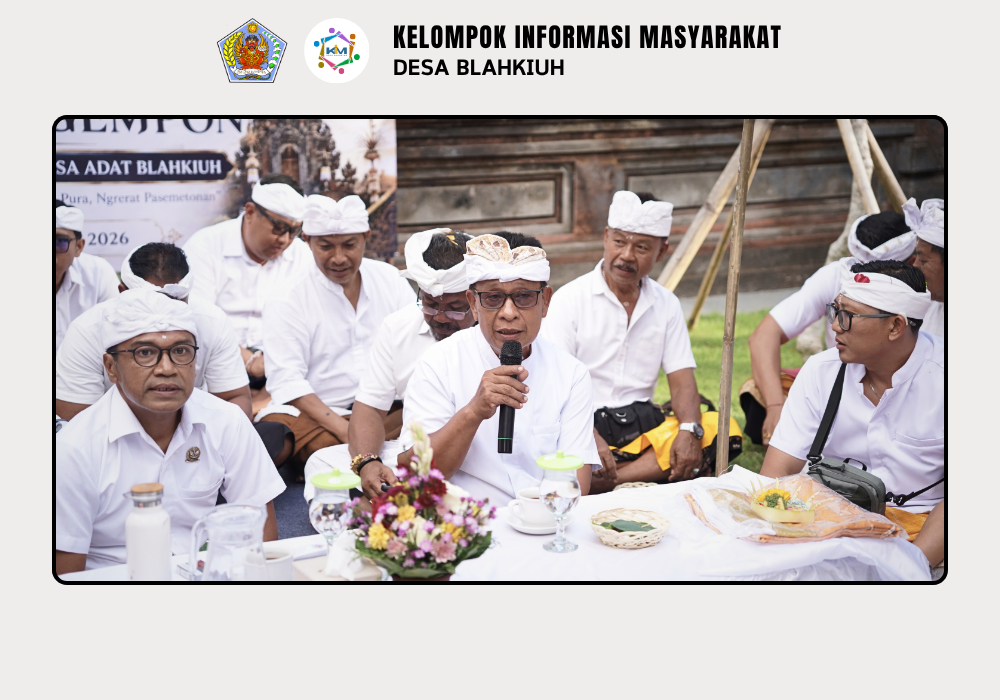 Pembinaan Sekaa Pengempon Pura Prajapati Gede, Desa Blahkiuh - Image 5