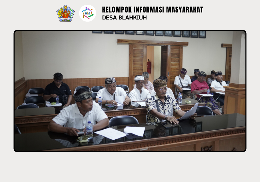 Rapat Penyampaian RAPBDAT Desa Adat Blahkiuh Tahun Anggaran 2025 - Image 4