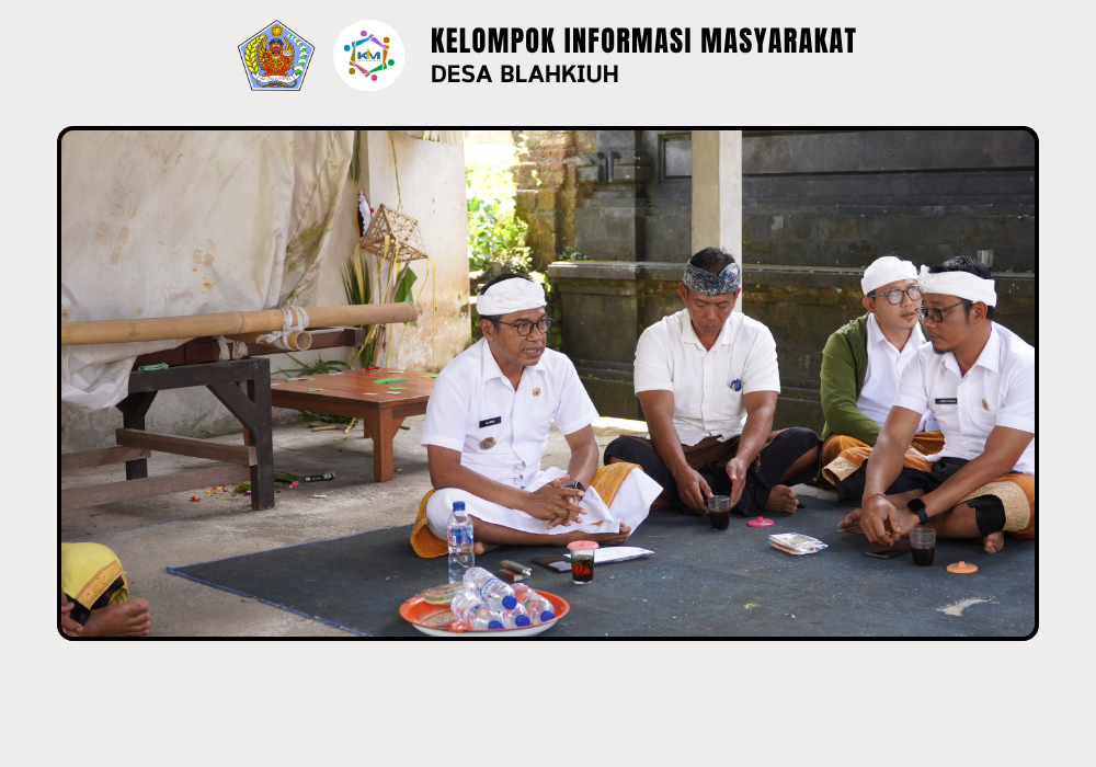 Serah Terima Upakara Piodalan di Pura Dalem Sedahan Br. Kembangsari dan Pura Dalem Maspahit Banjar Ulapan II Desa Blahkiuh - Image 3