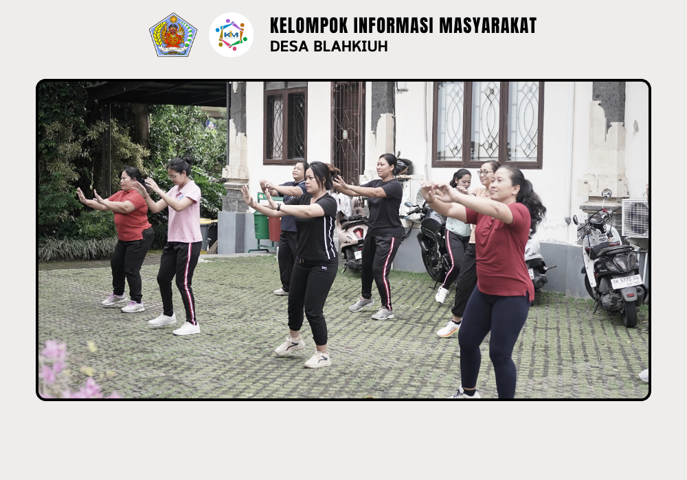 TP PKK Desa Blahkiuh Gelar Kegiatan Senam Bersama untuk Tingkatkan Kesehatan dan Kebugaran - Image 8
