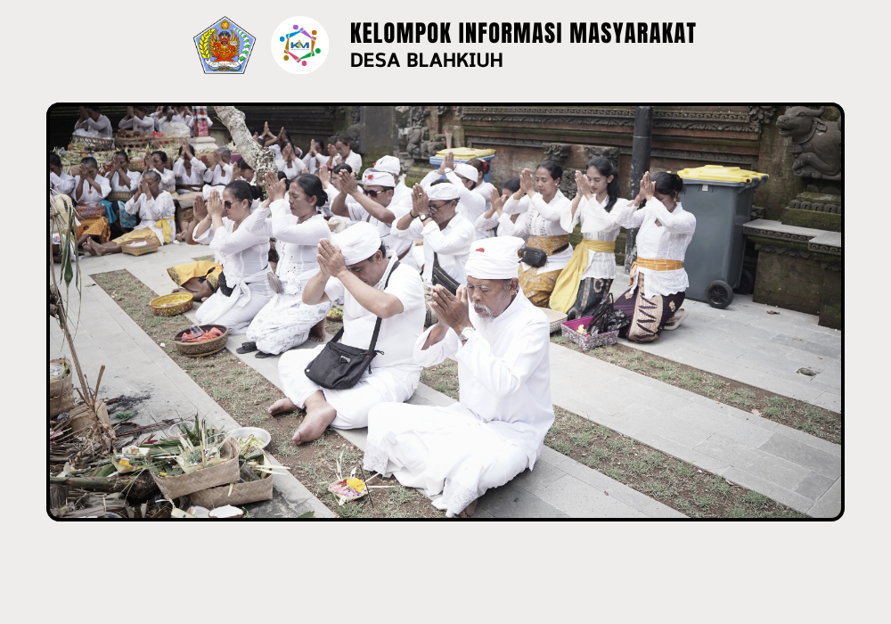 Melaspas Tetangunan, Mendem Pedagingan, dan Medasar Caru Resi Gana di Pura Prajapati Gede Desa Adat Blahkiuh - Image 7