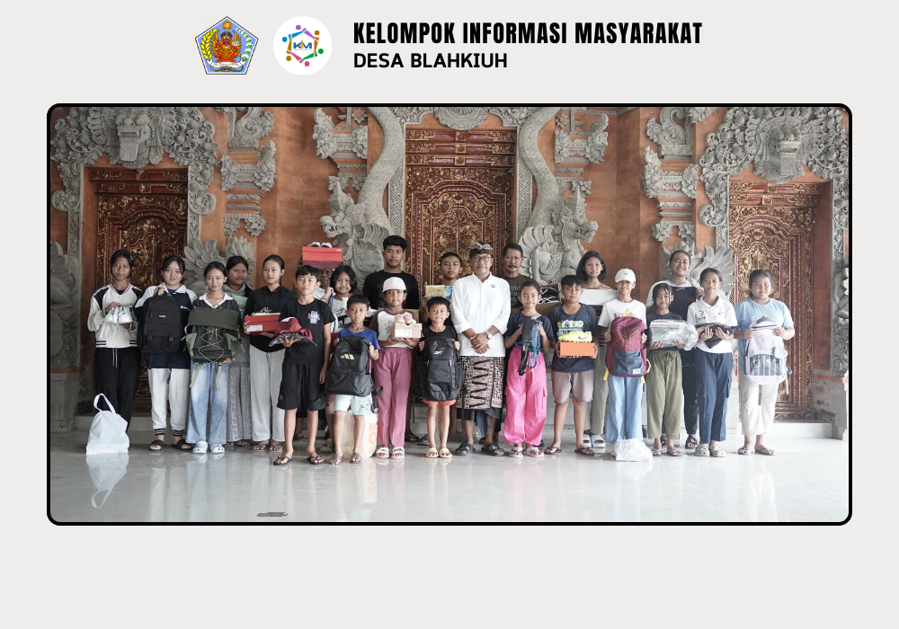 Pemberian Apresiasi kepada Masyarakat Berprestasi Desa Blahkiuh Tahun 2025 - Image 7