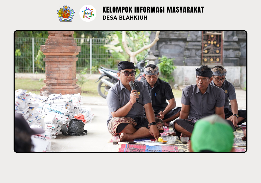 Rapat Evaluasi TPS 3R Kubon Ampas Sari Desa Blahkiuh - Image 8